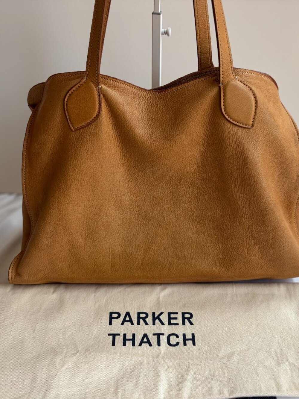 Parker Thatch Jack - Heritage "Broken-In" Leather Tan EUC